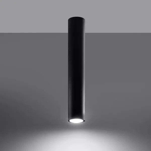 Spot LAGOS 1xGU10/40W/230V 40 cm negru Sollux SL.1002