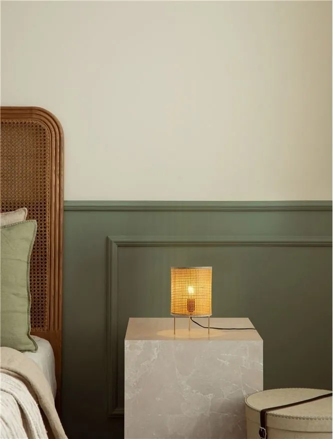 Veioza ratan design natural CANTO NVL-9586538