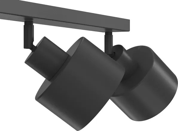 Corp de iluminat cu spoturi PARKLA 3xE27/15W/230V negru