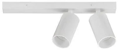 Plafoniera cu 2 spoturi GU10 ZELOS alb