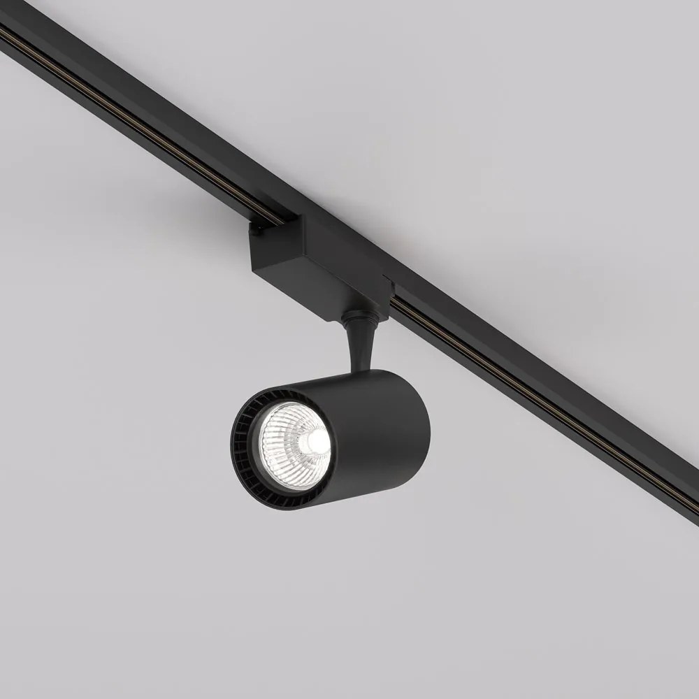 Spot LED, accesoriu pentru sinele monofazate Unity, Vuoro negru 15W 4000K