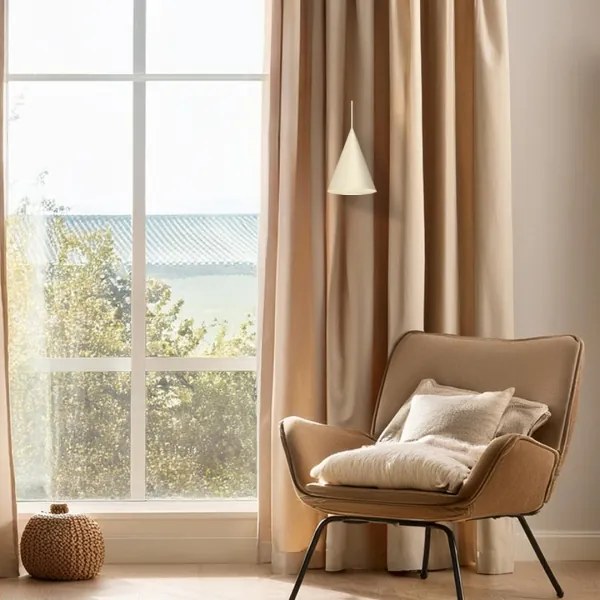 Lustră suspendată pe cablu CAPITAL 1xGX53/15W/230V, Ø 17 cm, crem