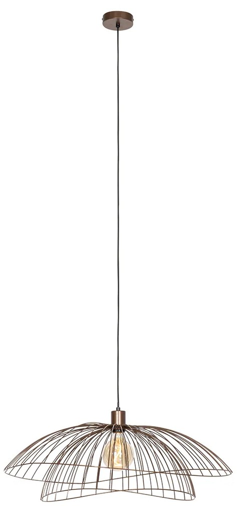 Lampă suspendată de design bronz 45 cm - Pua