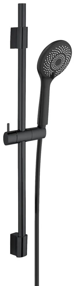 Set de duș negru din oțel inoxidabil 70 cm Water Saving – Wenko