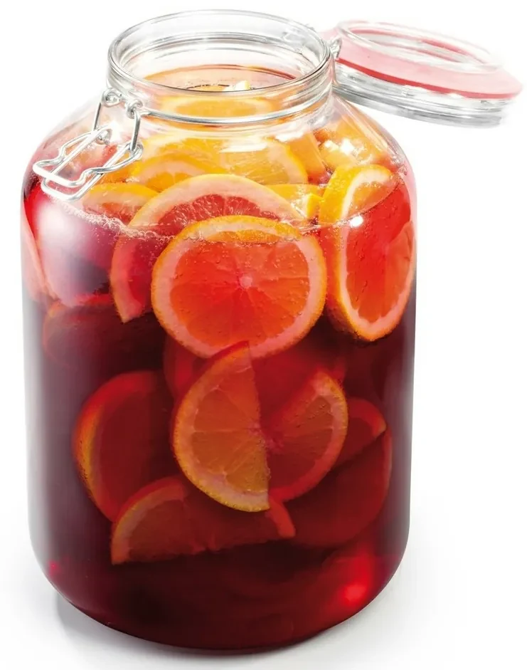 Pahare cu clips Tescoma DELLA CASA, 5 l, 5 l