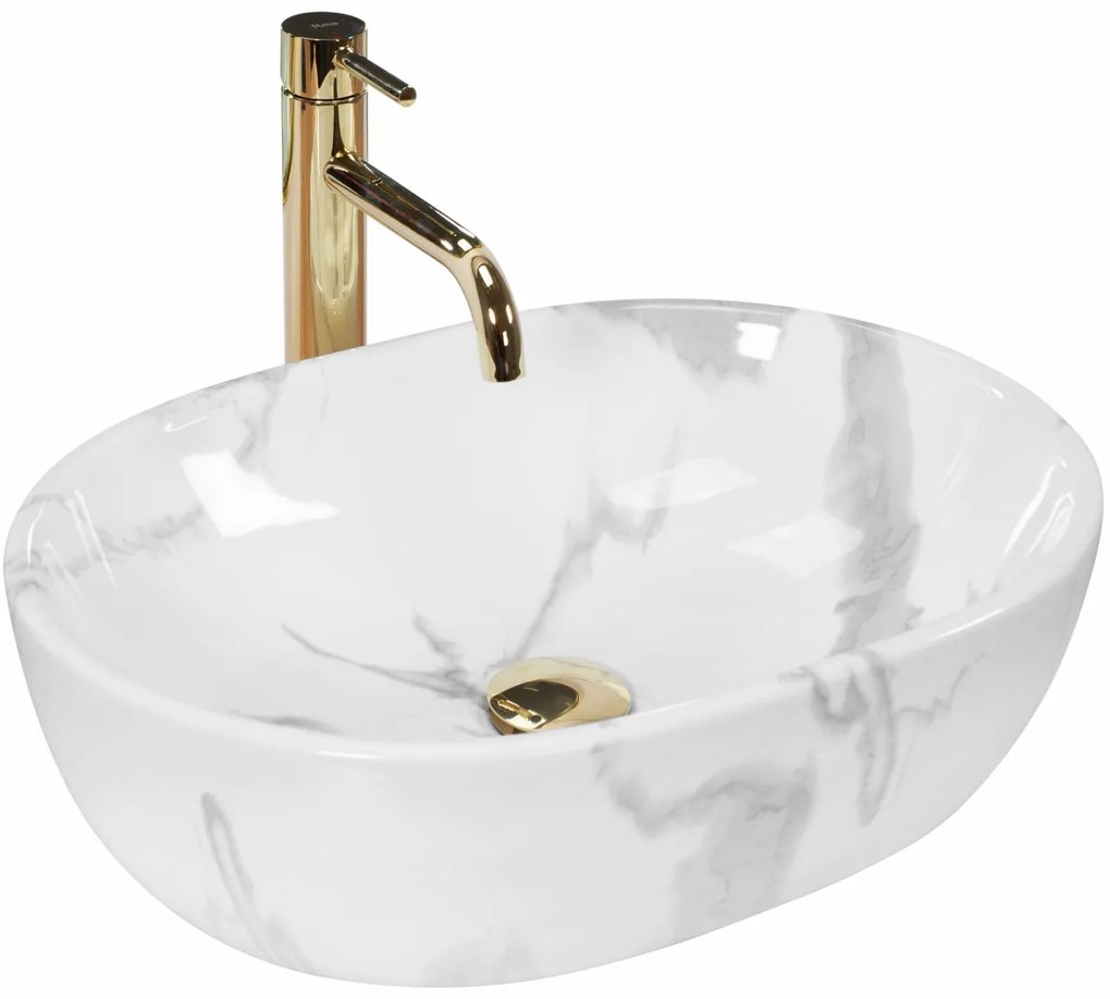 Lavoar Amelia Marmo Shiny L48 cm