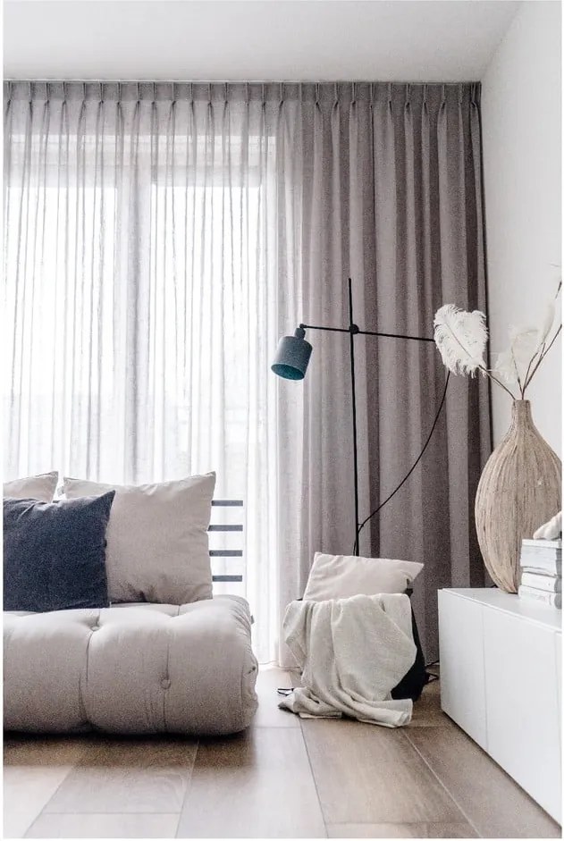 Canapea variabilă Karup Shin Sano Natural, albastru