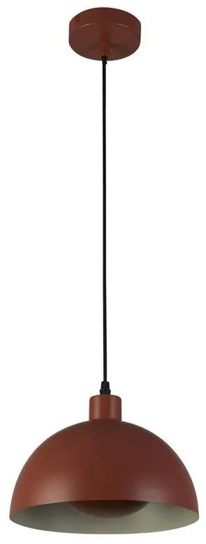 Lustra suspendata stil industrial Mars Burnt Orange 40cm