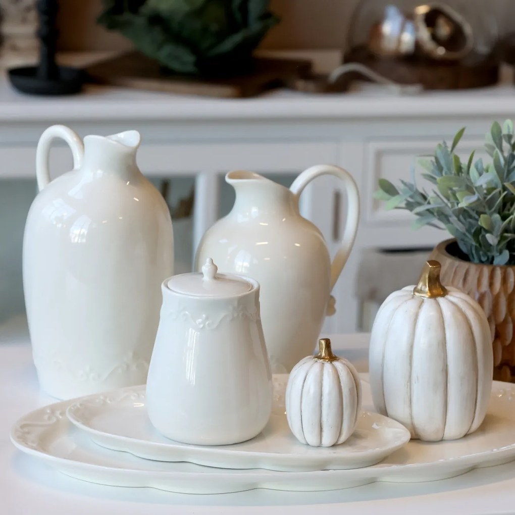 Borcan din ceramica cu capac, Provence