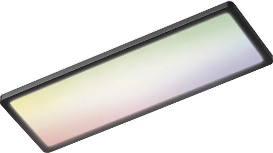 Osram - LED RGBW plafonieră de baie cu dimmer SMART+ PLANON LED/30W/230V Wi-Fi IP54 negru