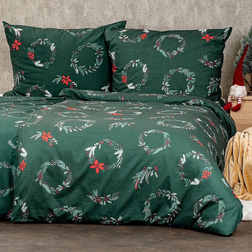 Lenjerie de pat 4Home Poinsettia ,160 x 200 cm, 70 x 80 cm, 160 x 200 cm, 70 x 80 cm