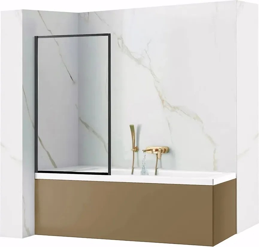 Paravan de cada negru Rune Borr 70x150 cm