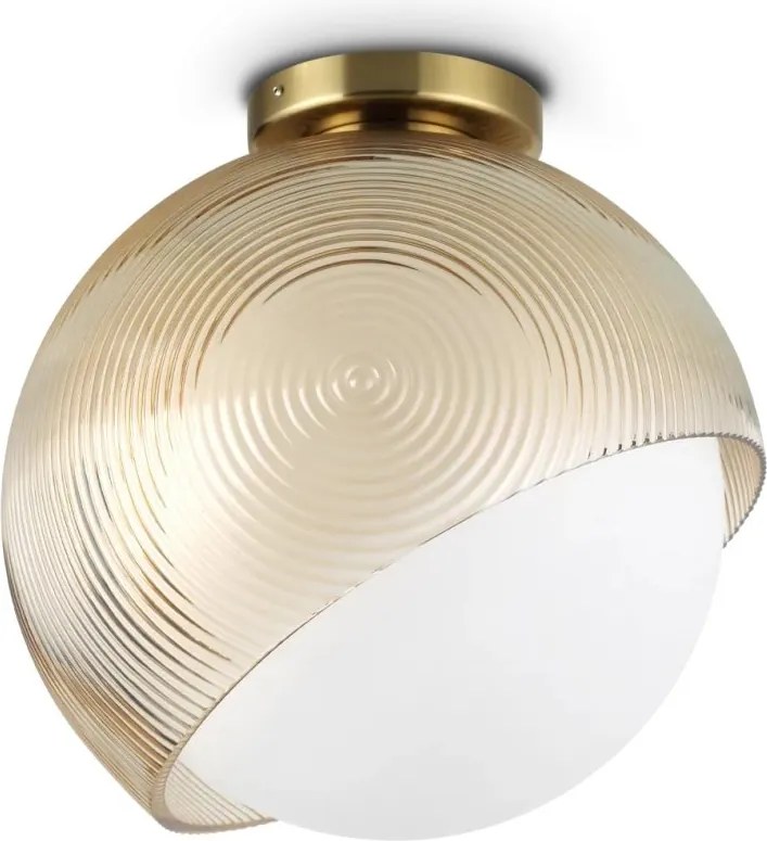 Plafoniera moderna BLOOM PL1 D30 OTTONE