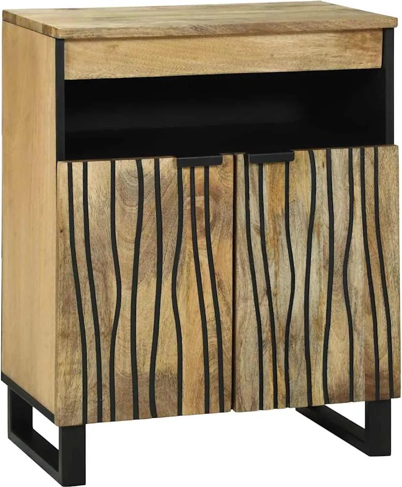 vidaXL Bufet Maro 60 x 33 x 75 cm Lemn masiv de mango