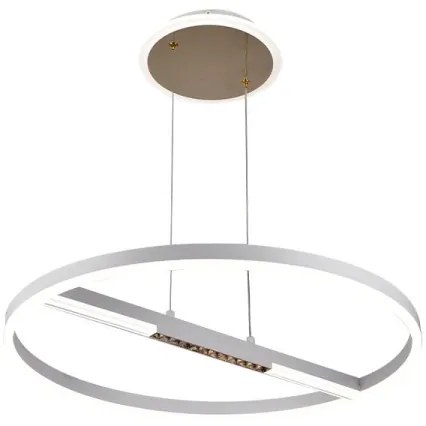 Lustră LED dimabilă aplicată LED/75W/230V 3000-6500K + telecomandă