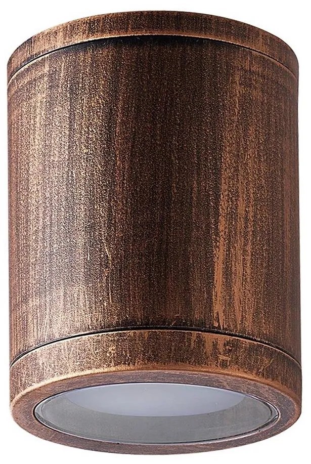 Prezent 48333 - Aplica exterior MOPTI 1xE27/12W/230V bronz IP54