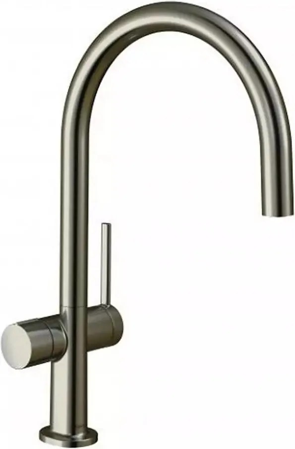 Baterie bucatarie monocomanda crom periat Hansgrohe Talis M54 220 cu 1 jet si robinet apa rece