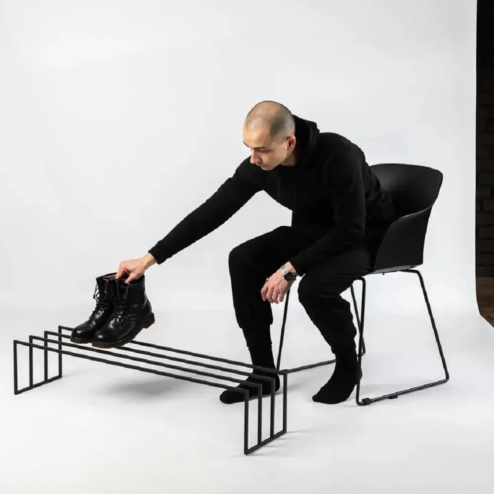 Pantofar hol, V43,100X25X25 cm, negru