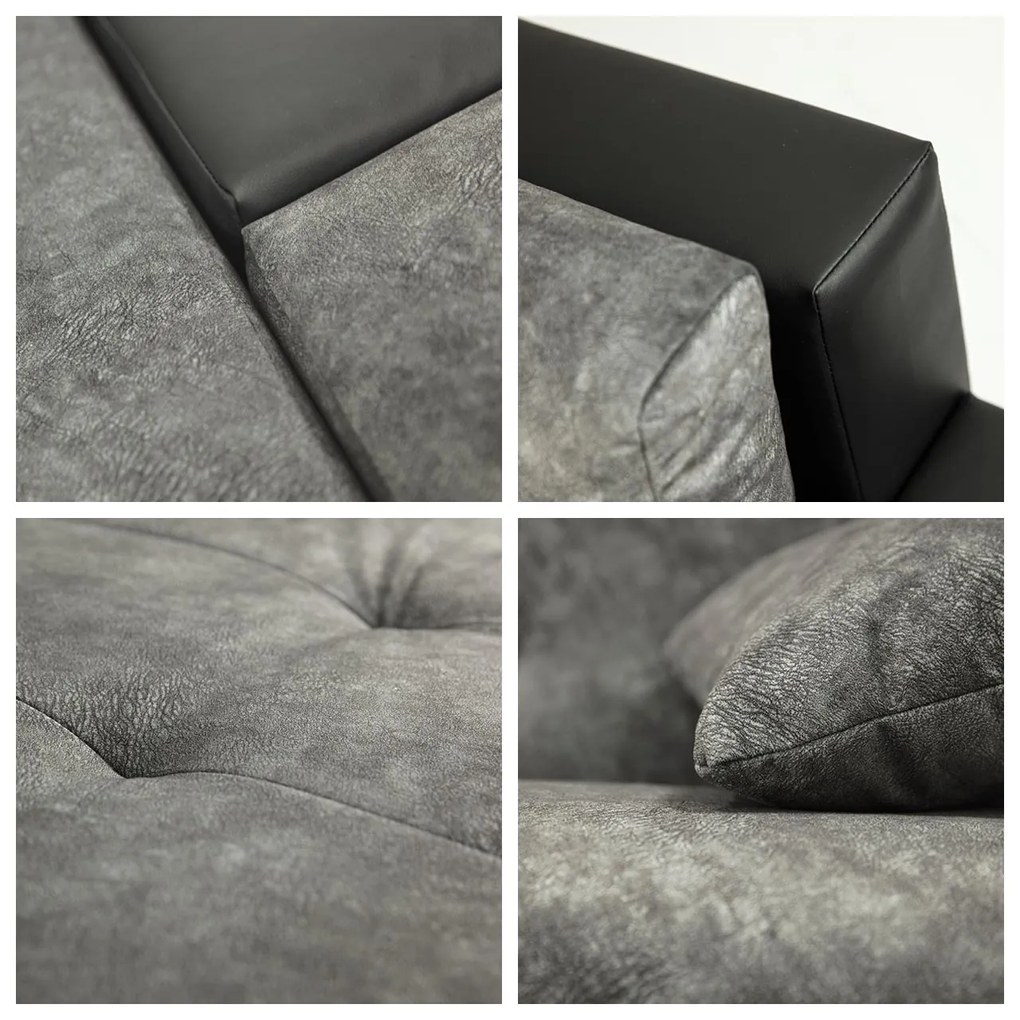 Colțar Lilith (Soft 011 (Negru) + Lux 05). 1058945