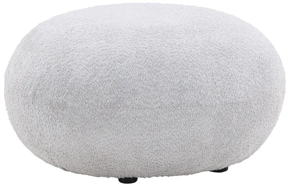 Taburet BOLOGNA diametru 74 cm, gri deschis