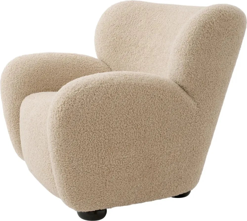 Fotoliu confortabil design LUX Thames, Canberra sand