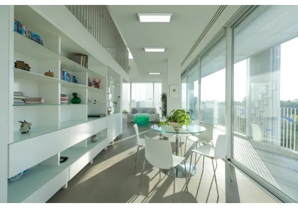 Panou LED aplicat APLED QUADRA LED/40W/230V 4000K 60x60cm IP41