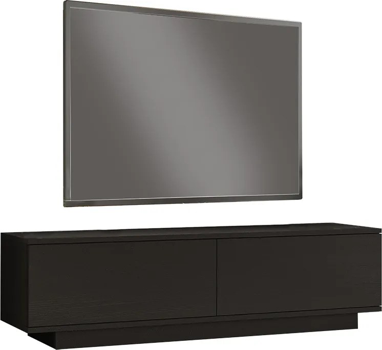 Comoda TV Zoera, culoare wenge, 140 x 35 x 38.2 cm