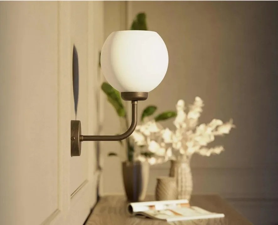 Aplica de perete din alama Globe