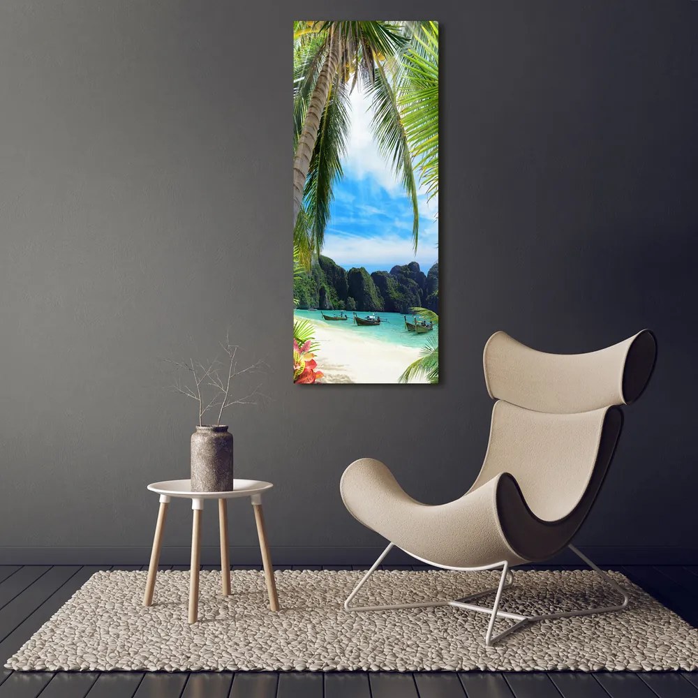 Tablou pe pânză Plaja tropicala