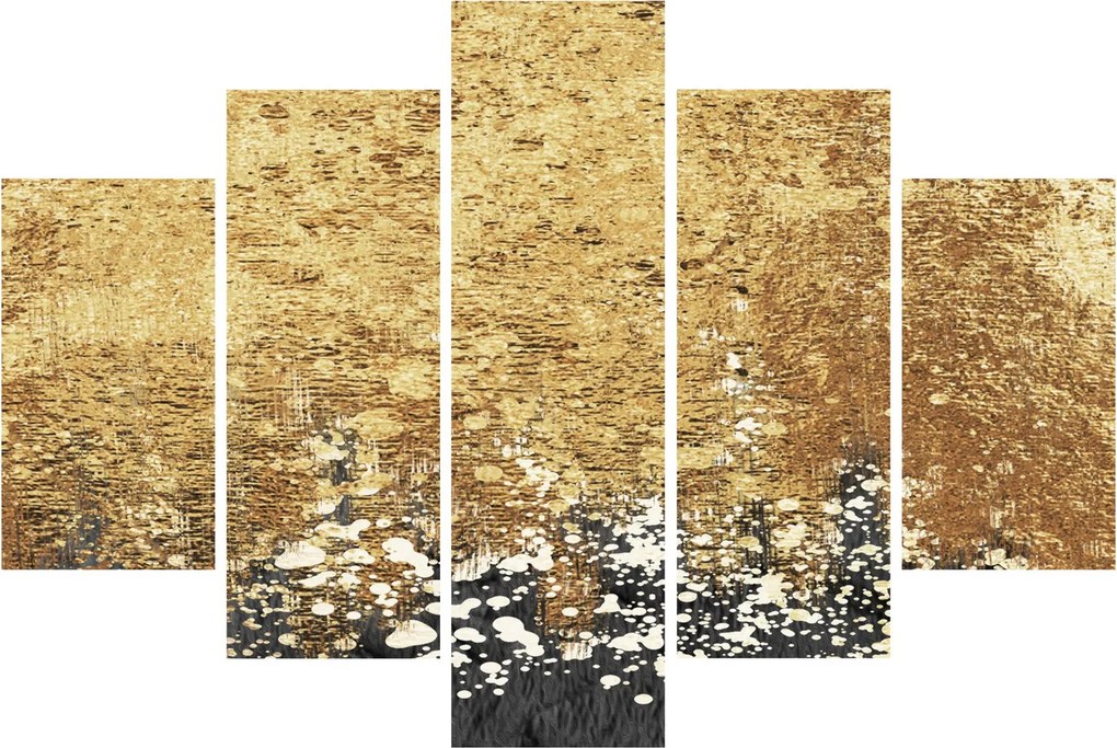 Tablou - Structura de aur N⁰3 (150x105 cm)