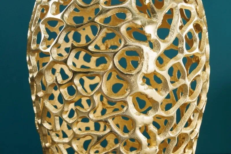 Vaza, Vas decorativ realizat manual Abstract Leaf 65cm