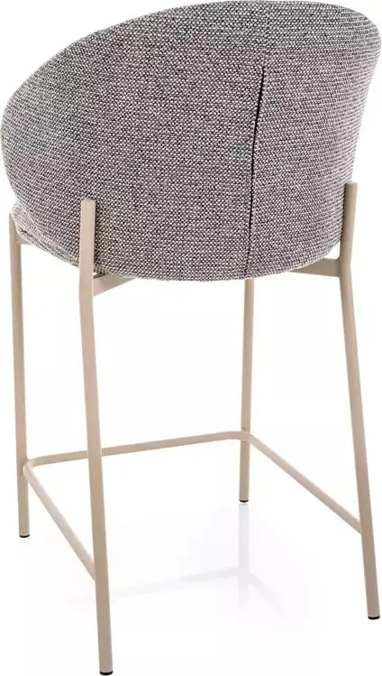 Scaun de bar Kioto H-2 gri 254 / cașmir