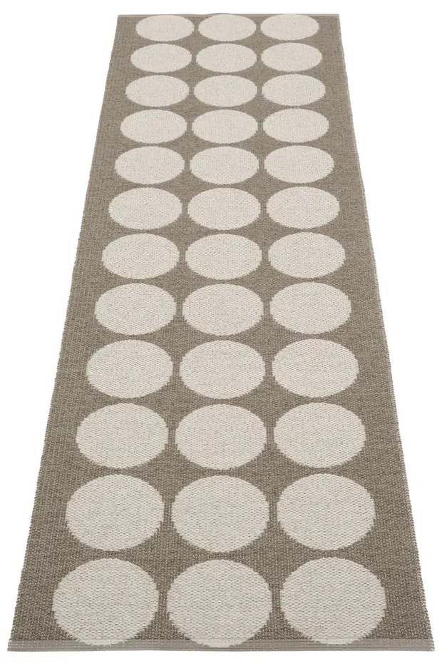 Covor tip traversă pentru interior și exterior maro/bej 70x240 cm Hugo Walnut Linen – Pappelina