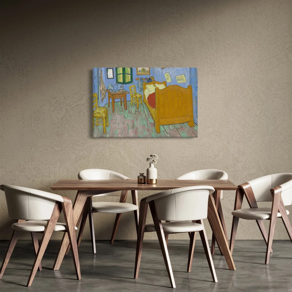 Tablou - Vincent van Gogh, The Bedroom, reproducere (90x60 cm)