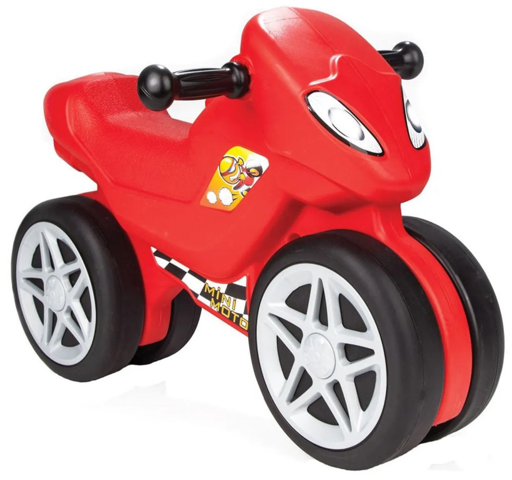 Motocicleta pentru copii MINI MOTO ®, Cu melodii incluse, Dimensiuni 66 x 41.5 x 35.5 Cm, Rosu