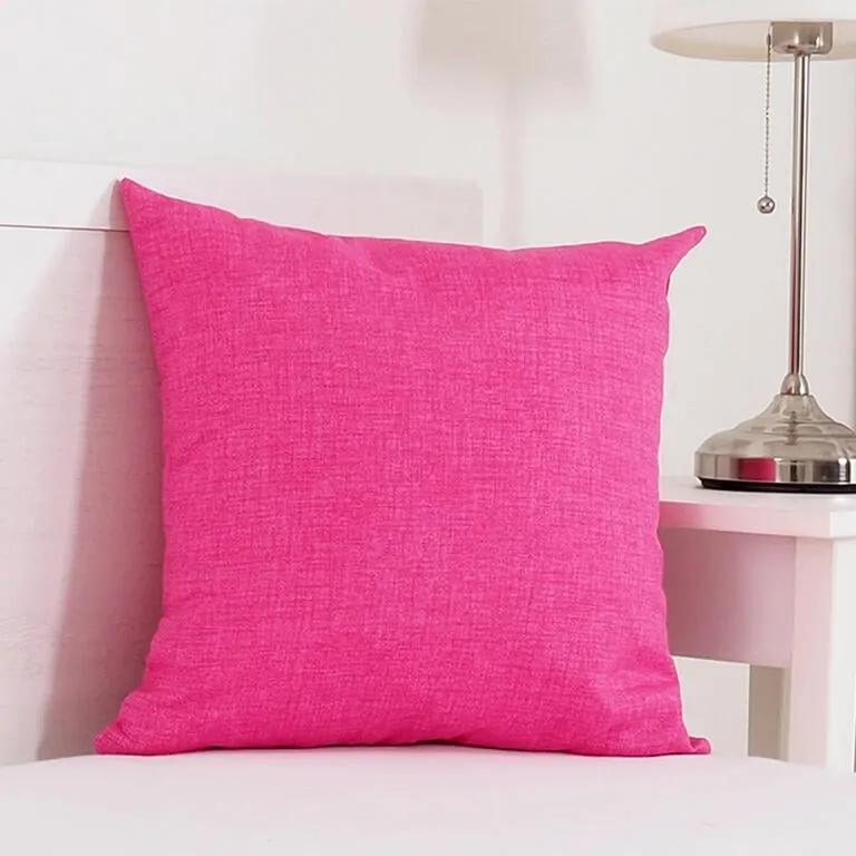 Pernuţă decorativă BESSY 45 x 45 cm roz set 2 buc