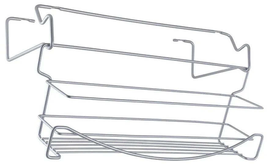 Raft suspendat din oțel inoxidabil pentru condimente Metaltex Swing Swing