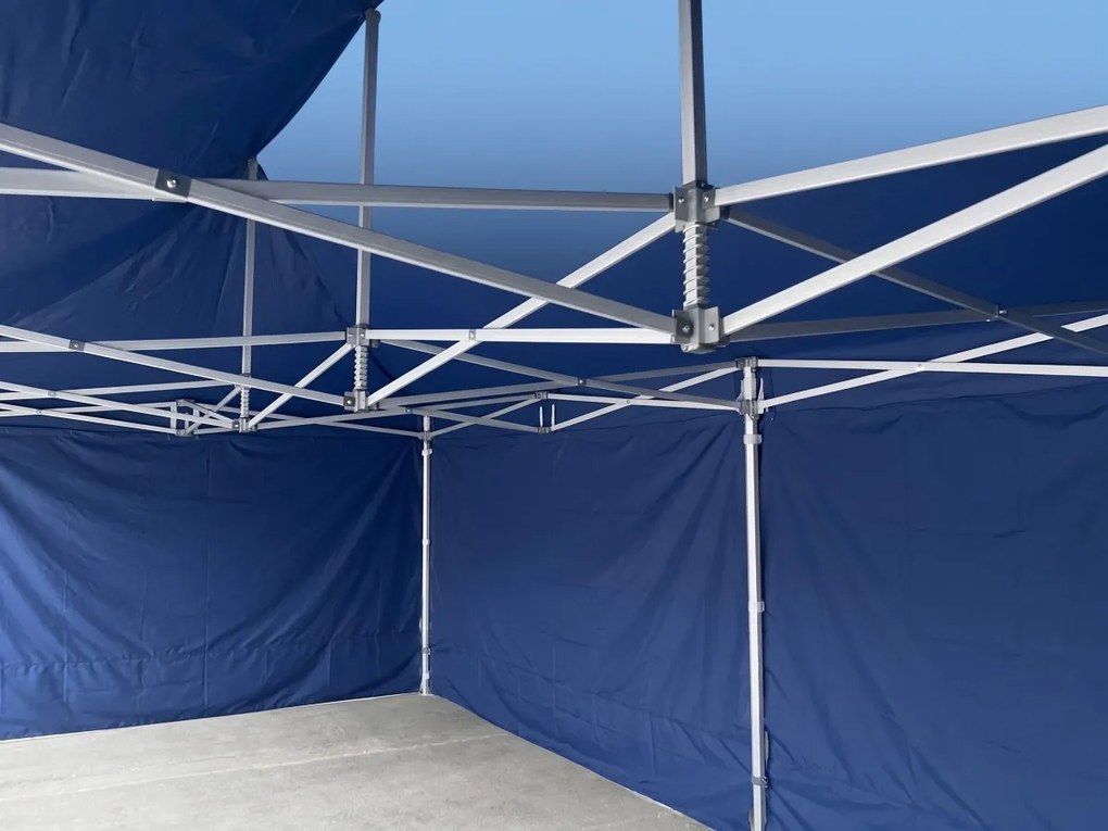 Cort de petrecere 8 × 4 m Profi Hexa, Alb