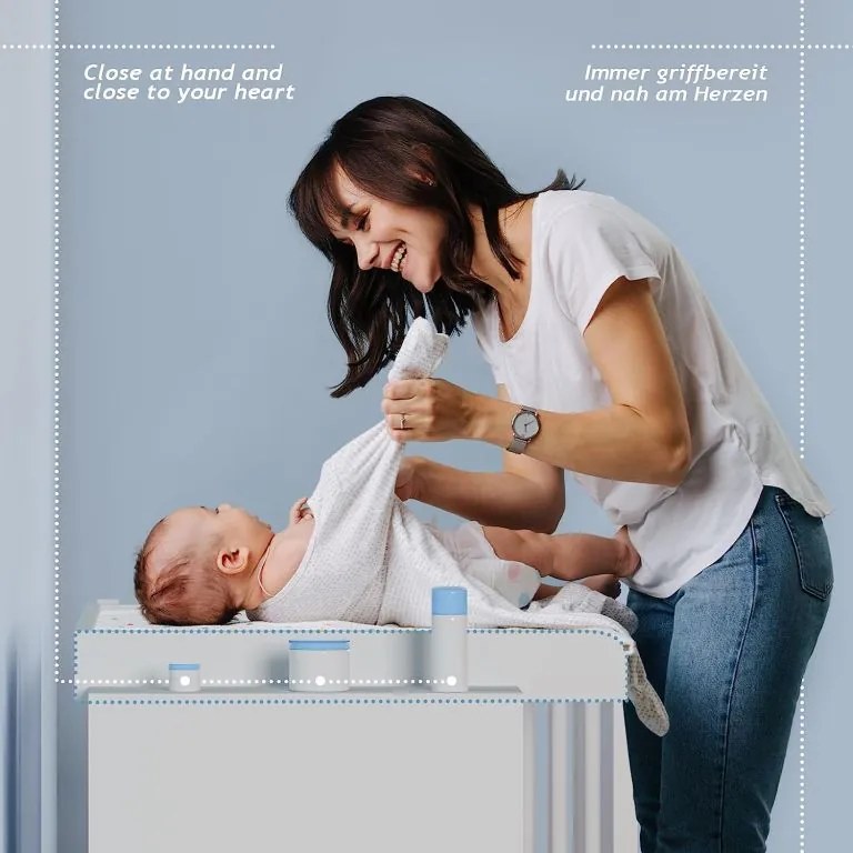 INFANTASTIC,masuta schimare scutece 113 x 53 x 101 cm, alb ș