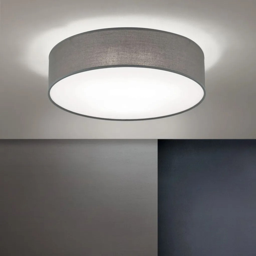 Plafoniera moderna diam. 40cm Seda gri DL 7-617/3 grau OR