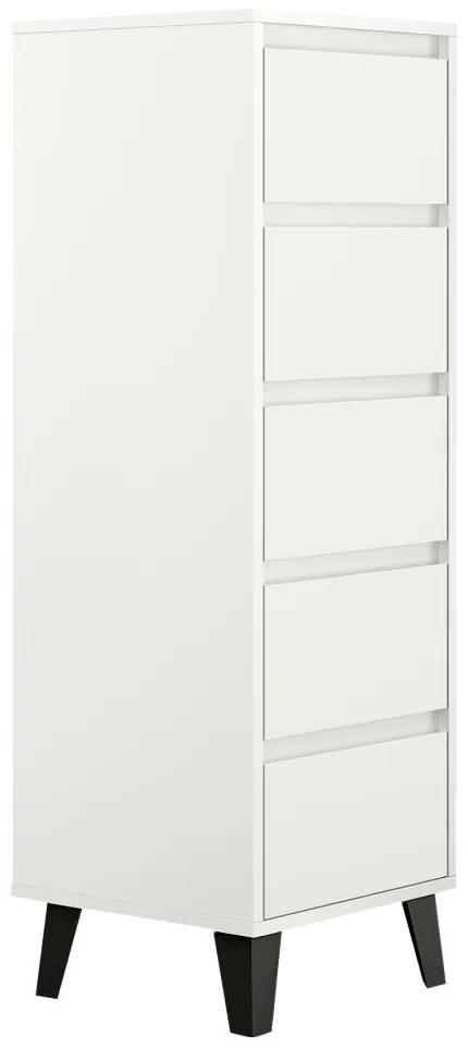 Comodă Brisas 3 (alb + negru) . 1116257