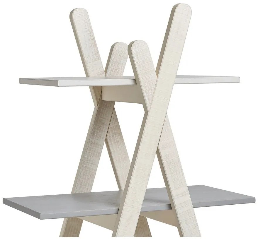 Bibliotecă Marckeric Sia, gri - alb