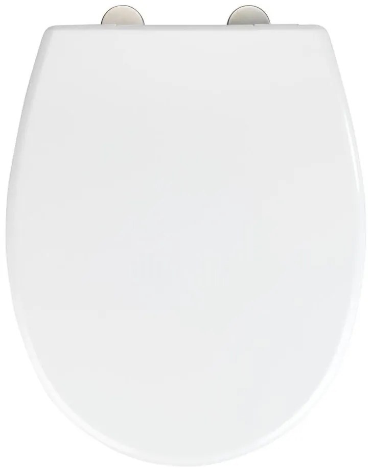 WENKO VORNO NEO 24571100-WC - Capac WC 46 x 37 cm, alb/argintiu
