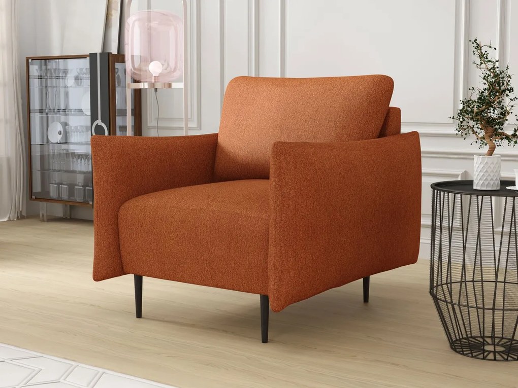 Fotoliu Izaria (Portocaliu + Negru) . Promo -17%. 1103815