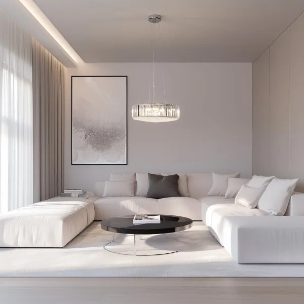 Lustră de cristal pe lanț Brilagi GLAMOUR 5xG9/42W/230V