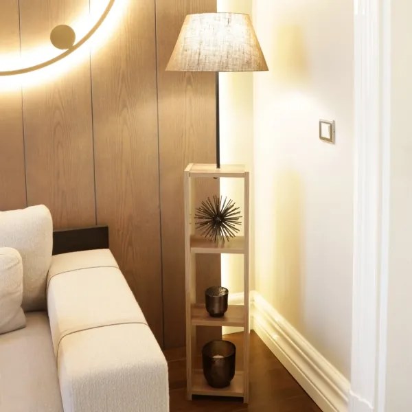 Lampadar AYD 1xE27/40W/230V maro