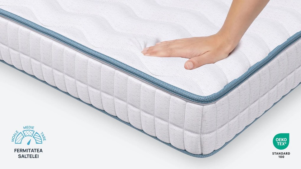Saltea Sleepy, 200x200x21, Medie-tare
