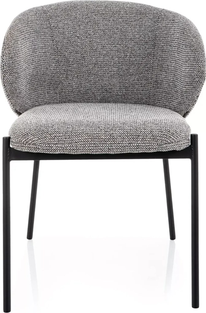 Scaun de masa KIOTO, negru/gri