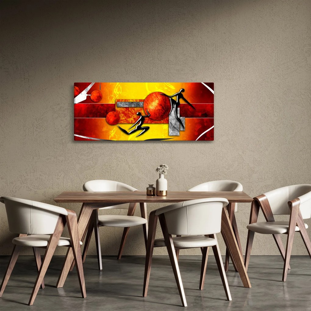 Tablou - Pictura omenirii (120x50 cm)