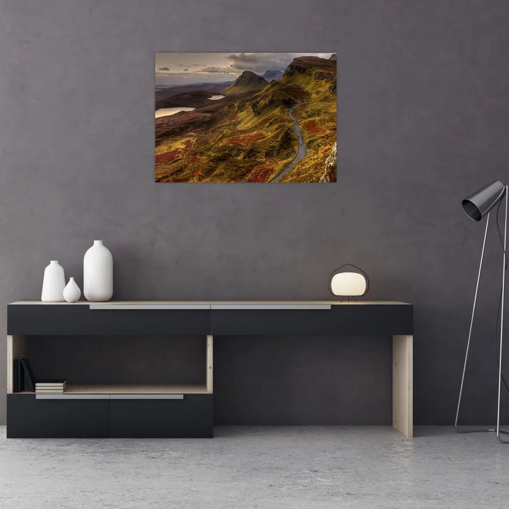 Tablou cu munții din Scoția (70x50 cm)